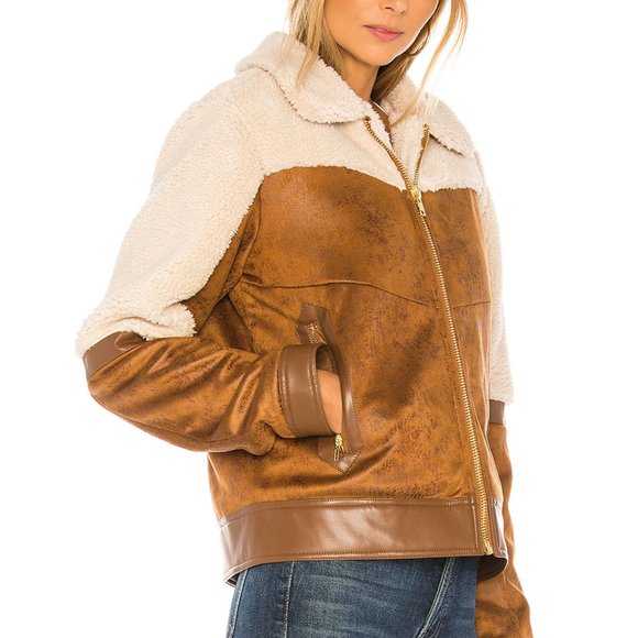 Mother Trapper Keeper Vegan Sherpa Jacket - Picture 2 of 8